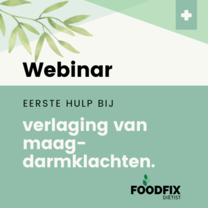 Webinar - verlaging van maag-darmklachten