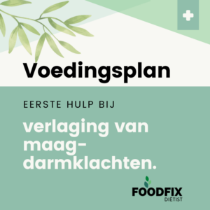 Voedingsplan verlagen maag-darmklachten FODMAP
